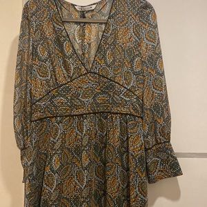 Zara floral Maxi dress